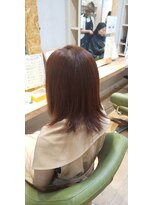 ブロッサム 東中野店&nbsp;30代40代ミディアムウルフ乾かすだけアッシュグレージュ透明感