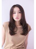 【shiomi H】大人可愛いナチュラルストレートロング