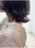 秋冬オススメ！ヴァイオレット系くびれヘアー