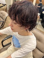 テテコケット(tete coquette)&nbsp;ニュアンスパーマが可愛い、秋冬に人気のマッシュショートボブ