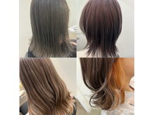 オーガニックカラーやエドルカラー。水戸で思い通りのヘアカラー