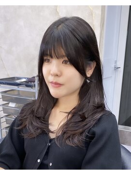 ロンドアヴァントゥス 池袋(Lond aventus) 韓国レイヤー/韓国風/ボブ/髪質改善/黒髪/ブリーチなし〔池袋〕