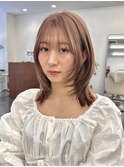 【透け感◎】やわらかなbeige color