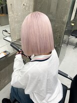 ノエ(noe)&nbsp;切りっぱなしボブ×ハイトーンカラーYI-15