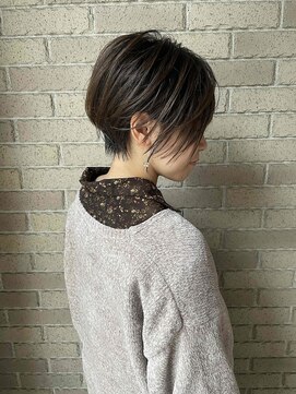 アース 大曽根店(HAIR&MAKE EARTH) 30代40代丸みショートヘア