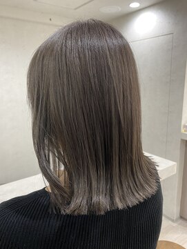 ネックス 表参道本店(nex) nex表参道明るい白髪染めナチュラルベージュ30代40代50代60代