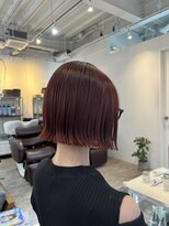ロカ 表参道(loka)&nbsp;ミニボブ[表参道/髪質改善/ハイライト/インナーカラー]