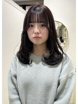 ギグス 栄店(gigs)&nbsp;顔まわりレイヤー/艶髪カラー/レイヤーカット