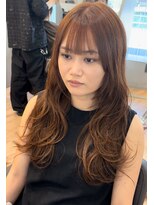 ジエクト ヴィシア(The Ect VIXIA) ロングレイヤー レイヤーカット くびれレイヤー 大人ウェーブ