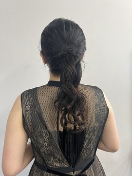 ロットアニバース(lott annibirth) 【髪質改善】ふわふわポニーテール@mutsumi