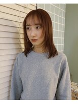 テン(TEN.)&nbsp;レイヤー×オレンジブラウン