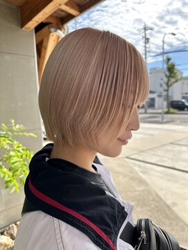 ウエストリー(WESTORY) 金髪/ホワイトベージュ/ショートボブ/20代30代40代
