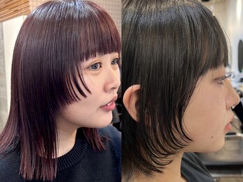 ラック 津田沼(LUCK)の写真/第一印象UP*LUCK式顔回り小顔見せカット★トレンドのレイヤーカットも[津田沼/学割U24]