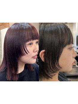 第一印象UP*LUCK式顔回り小顔見せカット★トレンドのレイヤーカットも[津田沼/学割U24]