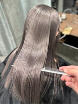 オルズ 渋谷(ALLZ)&nbsp;グレーケアブリーチハイトーンカラー髪質改善トリートメント