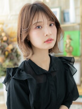 カバーヘアアンドスパ ブリス 浦和(COVER HAIR&SPA bliss) インナーカラー外ハネカール小顔ウルフヘアh3浦和20代30代40代