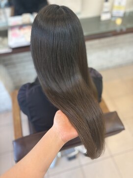 ヘア ルミナス バイ フォルテ(HAIR LUMINAS by FORTE) 髪質改善/オリーブカラー/ツヤ髪