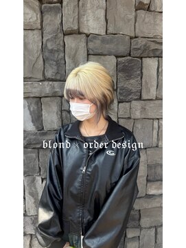 アフューズバイストゥー(Vfuse by StueW) blond × order design