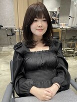 ユーフォリア 新宿通り(Euphoria)&nbsp;ミディアムレイヤー/ラベンダーブラウン/レイヤーカット