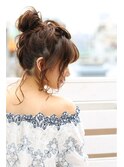 お団子ヘアー【中野/阿佐ヶ谷/高円寺/ヘアセット/アレンジ】