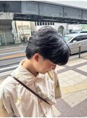 MEN'S HAIR/束間ショート/コンマヘア/ツーブロックマッシュ