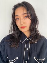 セーヌアワー(CEINE OUR)&nbsp;フェイスレイヤー/前髪カット/黒髪/ブラック/アッシュ/