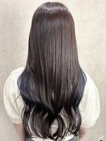 ルノン(LUNON)&nbsp;暗めカラーグランマッシュデザインカラーフェイスフレーミング