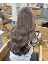 ボアップ 難波店(boappu) #エクステ#プルエクステ#ハイトーン#グレージュ#ロングヘア