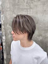 メンズサロン キング 心斎橋店(Men’s salon K!ng) ホワイトメッシュ/ツイスト/ツイスパ/パーマ/メンズ/眉毛/心斎橋