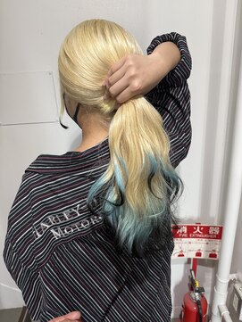 テテ(TETE) ブロンド、デザインカラー