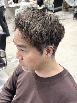 ラック(LUCK) ミックスパーマ/ツイスパ/船橋/フェザーショート