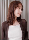 ハッシュカットくびれヘア顔周りレイヤースタイルX上尾30代40代