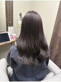 柔らかいブラウンカラー