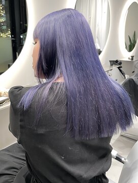 ソル 栄矢場町(SOL) ラベンダーカラー/ブルーバイオレット/ストレートヘア