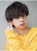 メンズ/マッシュ/ツイストスパイラルパーマ/博多駅