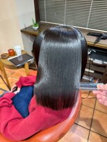 ダアッカ(da acca)&nbsp;【髪質改善、ナチュラルブラウン】河原町/三条/縮毛矯正/艶髪