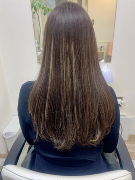 ヘアーサロンアンク(hair salon anc) ロンググレー