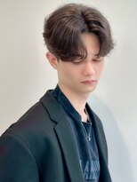 ケーツー エソラ池袋店(K-two) 韓国風センターパート*MEN'S*メンズカット*ニュアンスパーマ