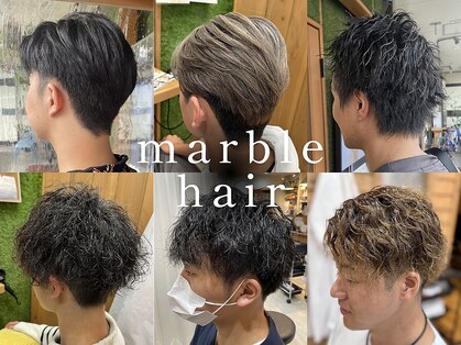 マーブル ヘアー(marble hair)の写真