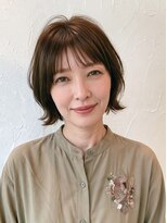 シオミエイチ タイムレス 垂水(shiomi H timeless)&nbsp;大人ショートレイヤーボブ/自然な立体感×大人かわいい毛流れ