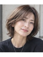 #40代50代60代#大人上品ショート#白髪ぼかしベージュ