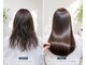 ヘアメイクボッカ(hair make Bokka)の写真/クセやうねりのお悩みを髪質改善ストレートで解決に導く☆負担を抑え、自然で手触りも柔らかなスタイルに◎