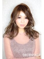 ディセンタージュ ヘアーメイク(DECENTAGE hair make)&nbsp;スウィートルーズウェーブ