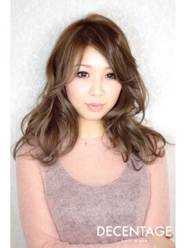 ディセンタージュ ヘアーメイク(DECENTAGE hair make) スウィートルーズウェーブ