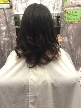 フェリシータ 総持寺店(felicita) グラデーションカラーミディアムウェーブ♪