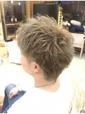 刈り上げmen'sショート!ハイライトカラー