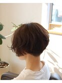 大人の抜け感ショート