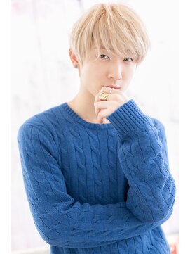 ヘアアンドビューティー ミック(Hair & Beauty miq) ハイライトカラーで魅せる★無造作ツーブロックショートa1