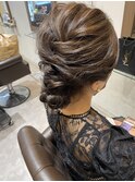 カジュアルヘアセット