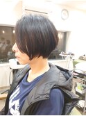 【hair design miel】大人ショートボブ